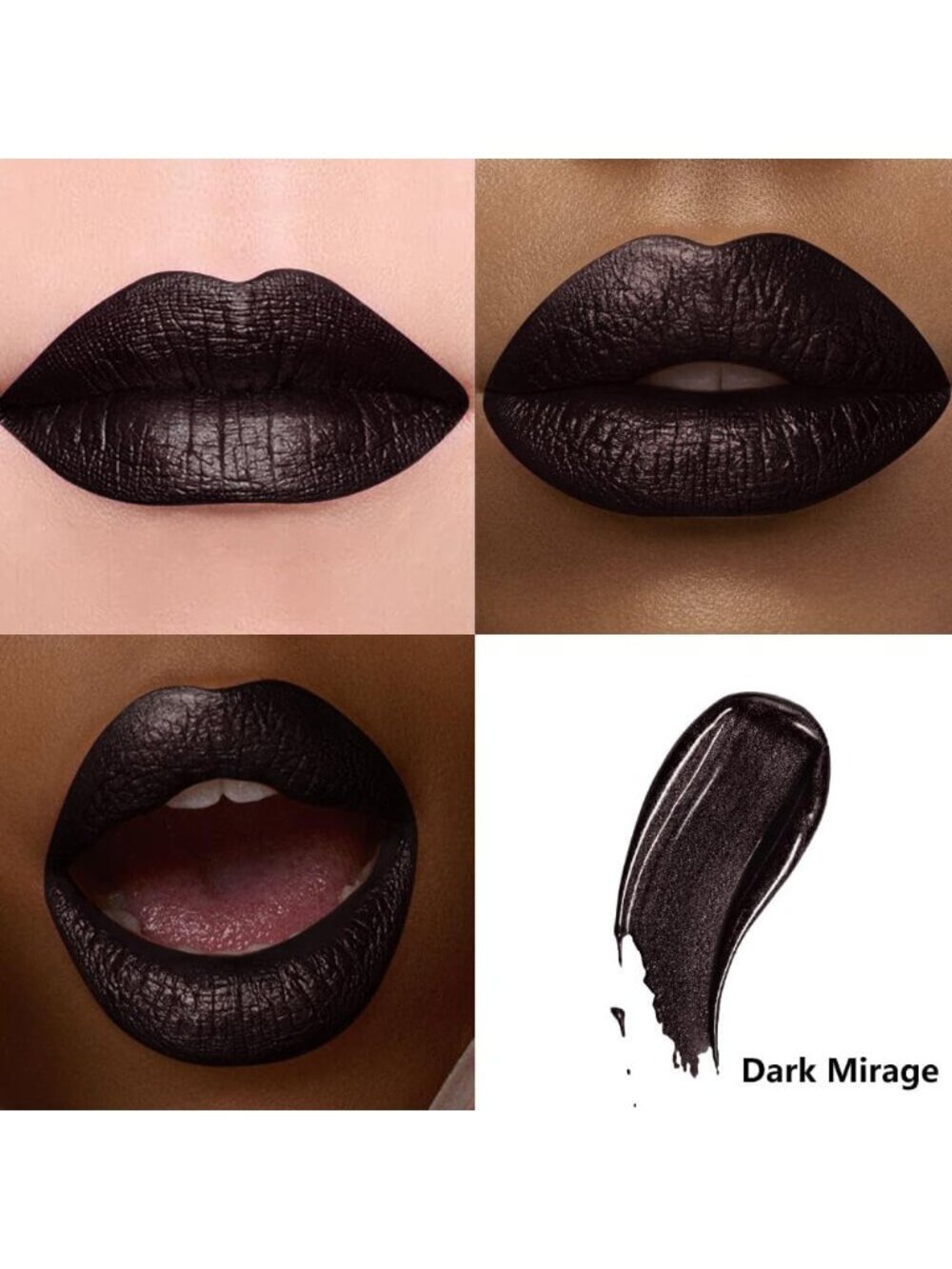 Women's Dark Mirage 16H Wear Waterproof Velvet Long-Lasting Liquid Lipstick - Picture 3 of 6